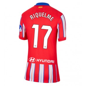 Atletico Madrid Rodrigo Riquelme #17 Hjemmebanetrøje Dame 2024-25 Kort ærmer